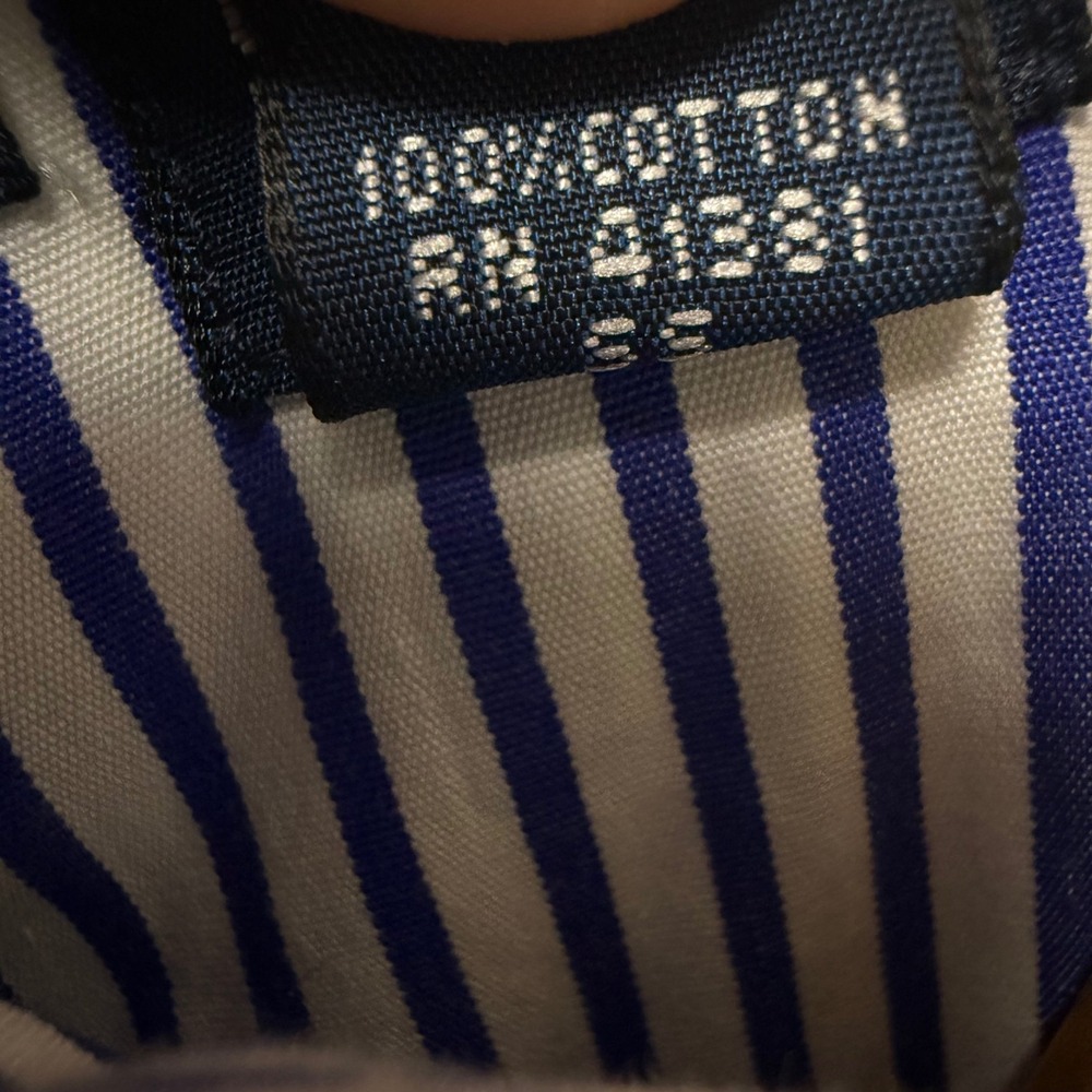 Polo Ralph Lauren Regent Classic Fit Shirt Men 15.5 34/35 Blue Striped Cotton - Picture 7 of 9
